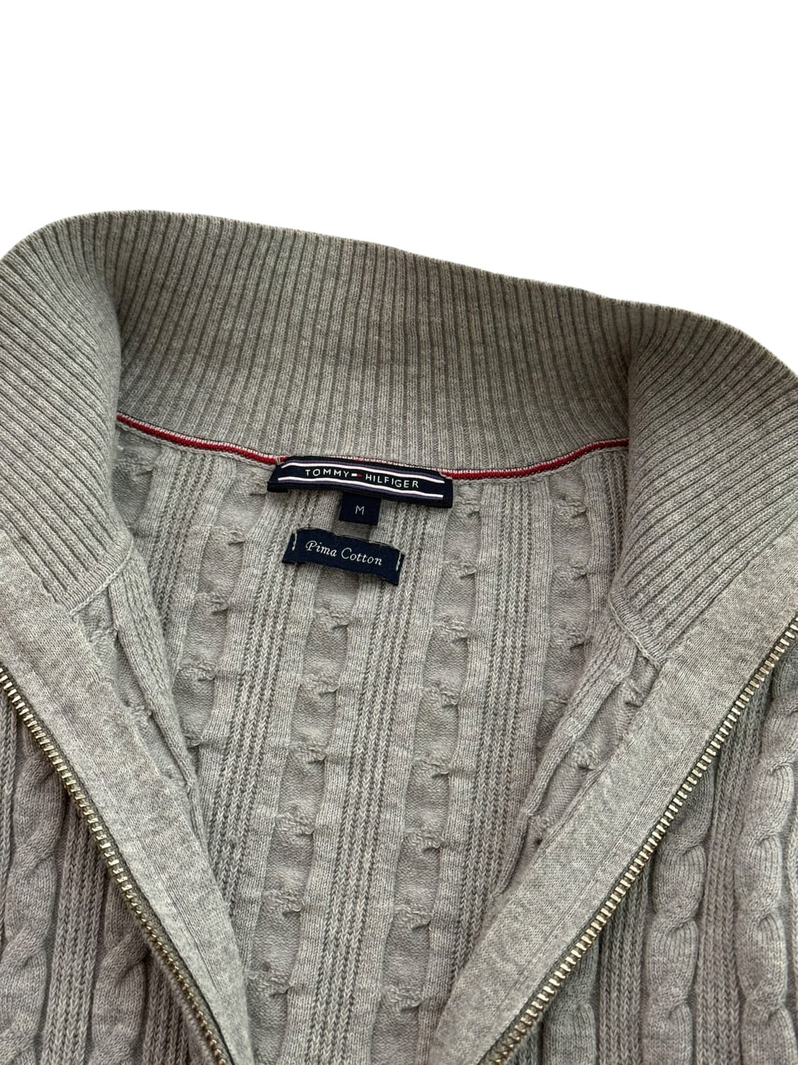 타미힐피거 슬림 니트집업 상품이미지6