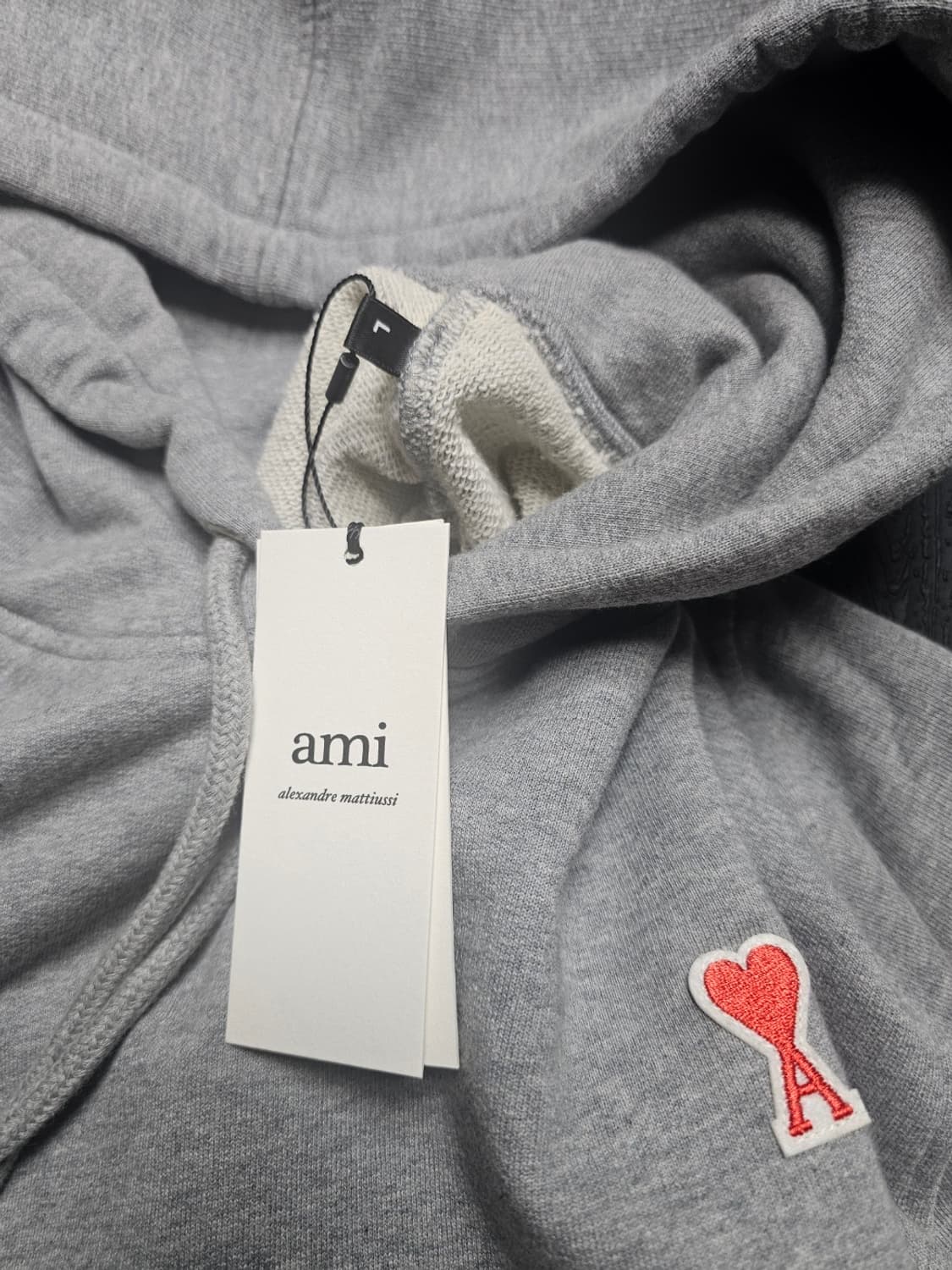 아미 AMI PARIS 후드티 M~L (100) 새상품/택O/정품 상품이미지2