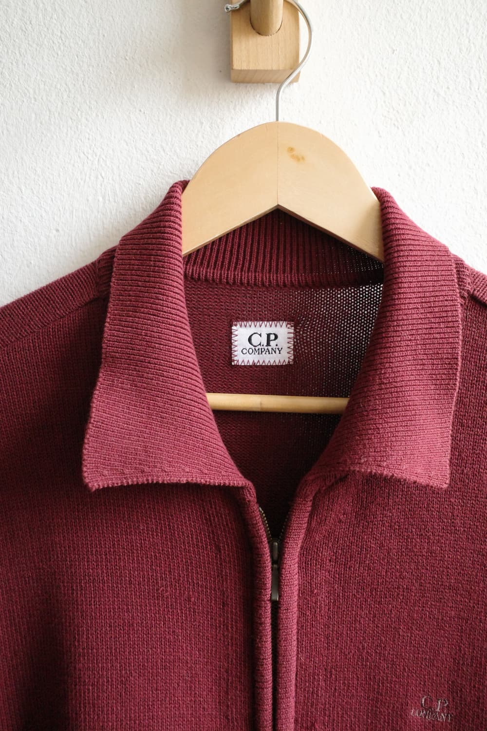 씨피컴퍼니 니트 집업 상품이미지5