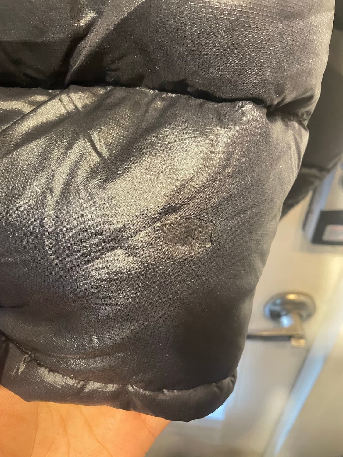 노스페이스90사이즈 실측55 기장70  상품이미지6