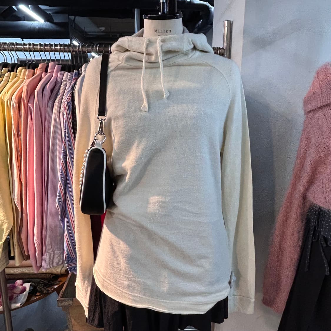 Diesel Archive Knit Long Hoodie 상품이미지2