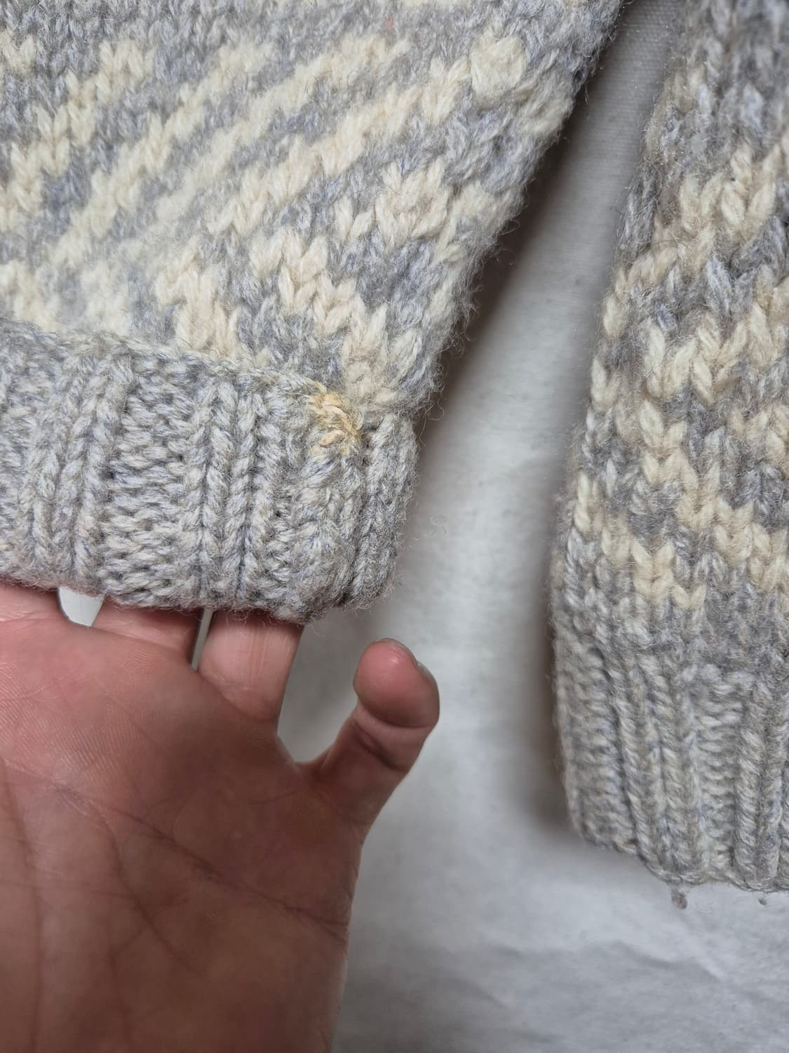 빈티지 헤비울 니트 상품이미지2