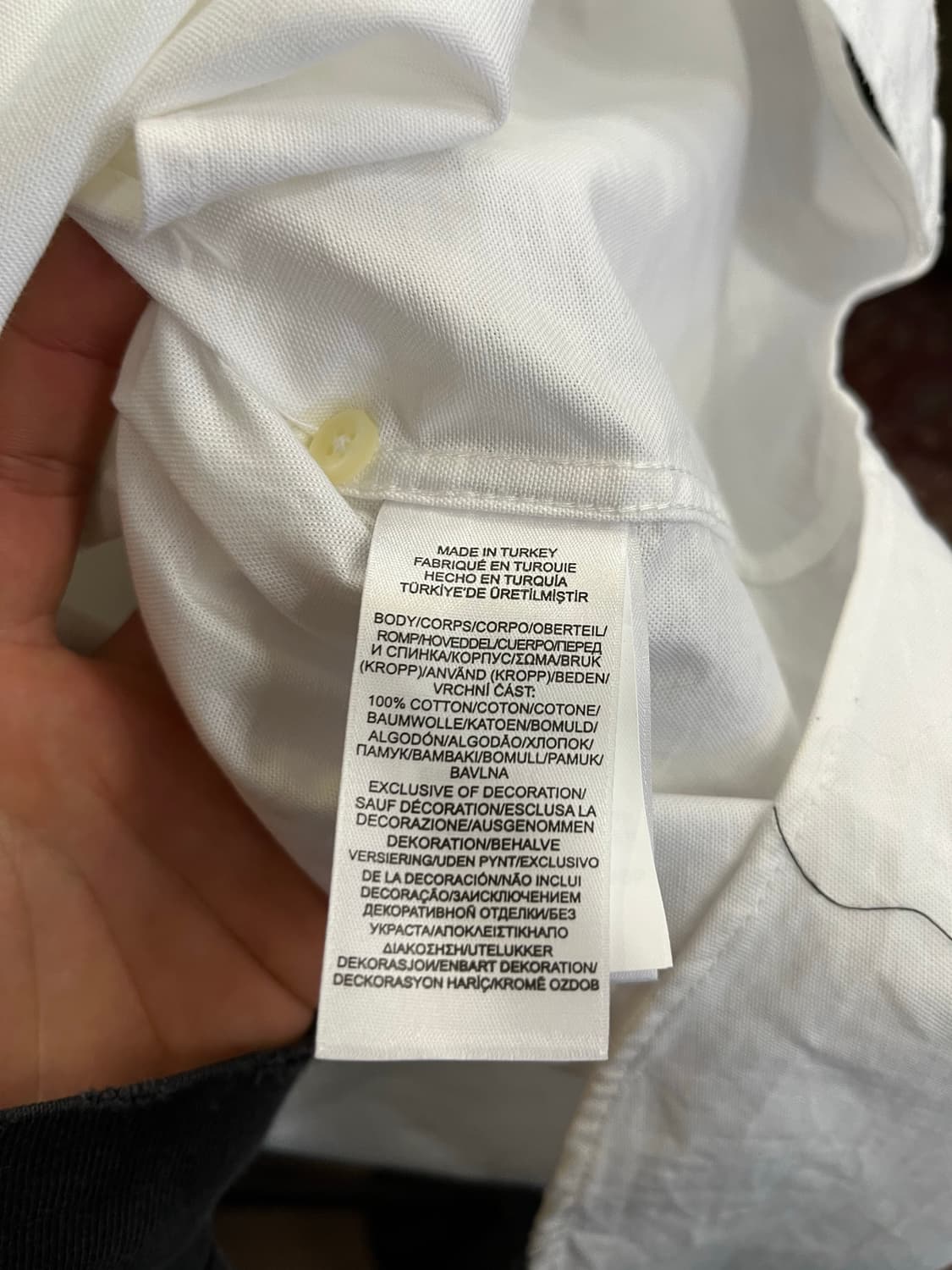 폴로 랄프로렌 셔츠 화이트 #csz811 상품이미지5