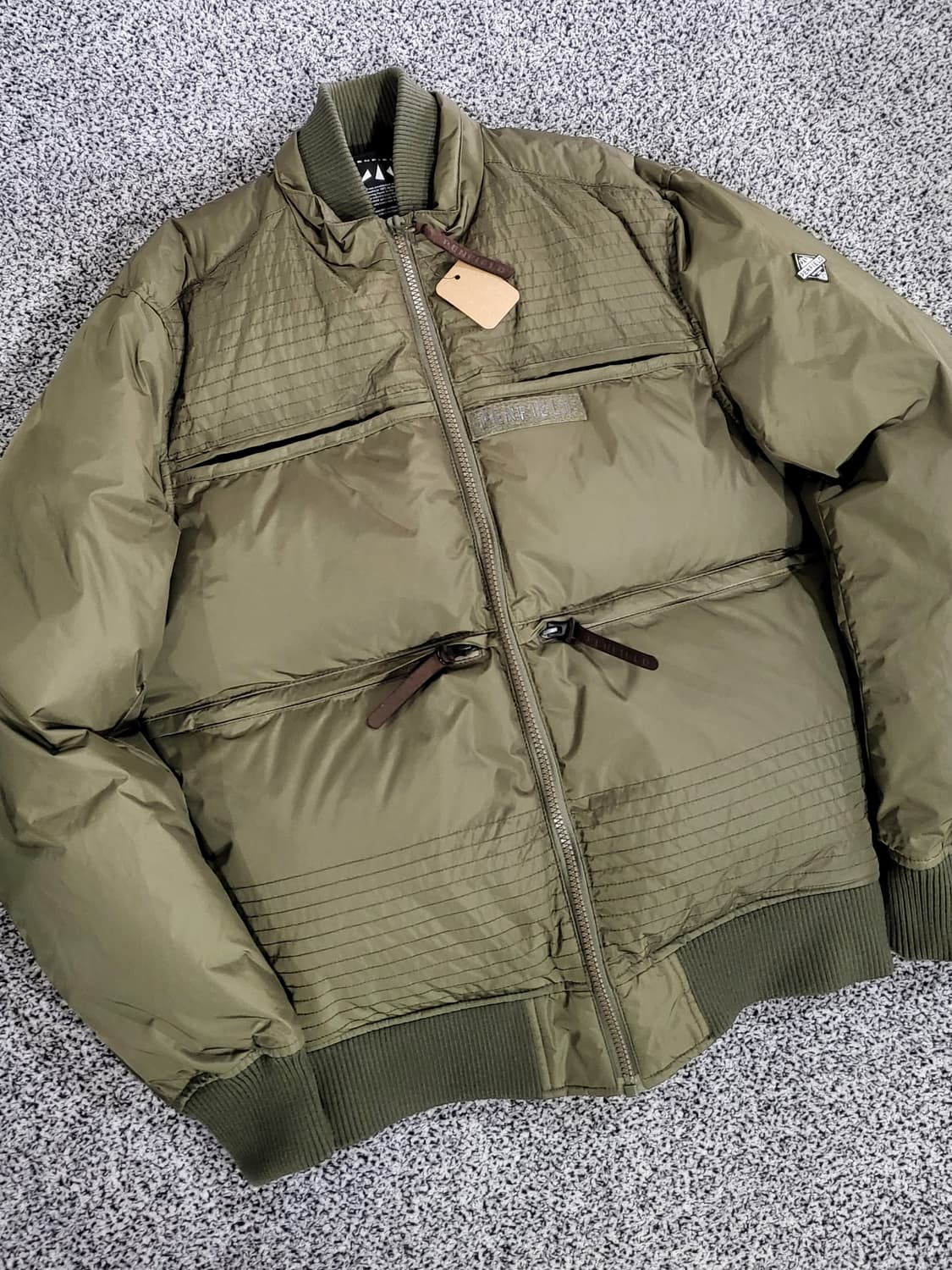 Fenfield 카키 패딩 자켓 상품이미지1