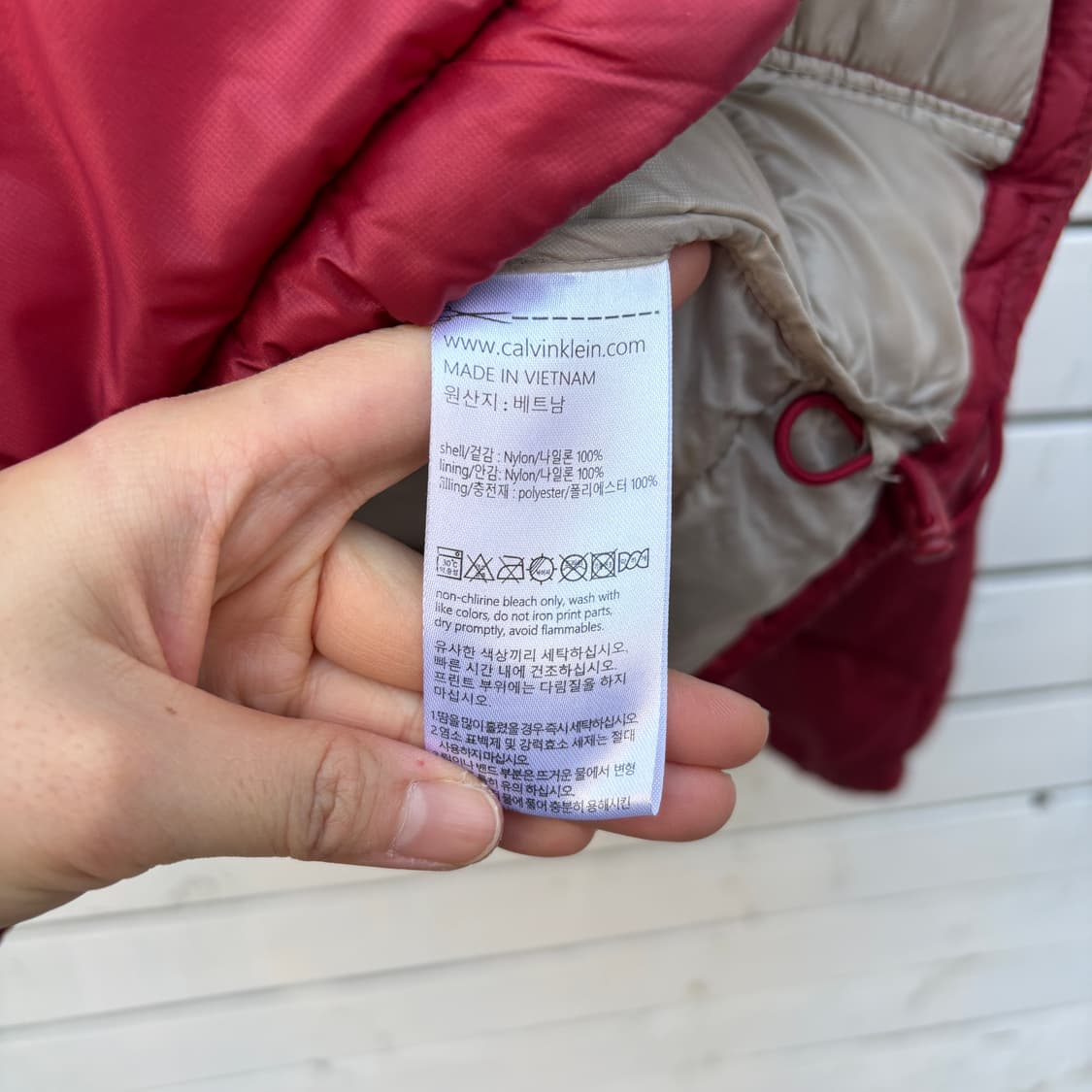 Calvin Klein 캘빈클라인 후드 패딩 상품이미지9