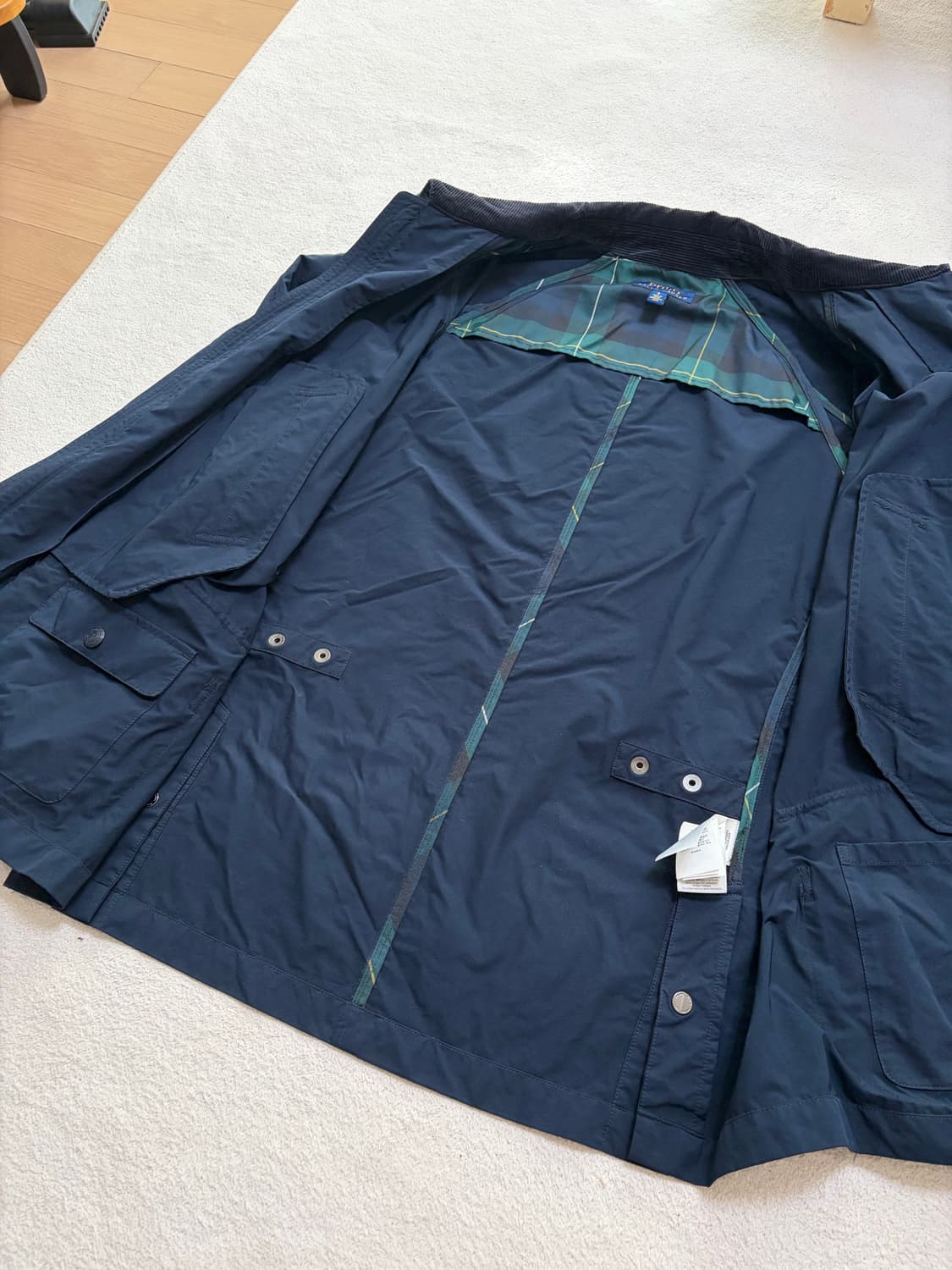 [L] 폴로 랄프로렌 코듀로이 카라 헌팅자켓 (다크 네이비) 상품이미지2