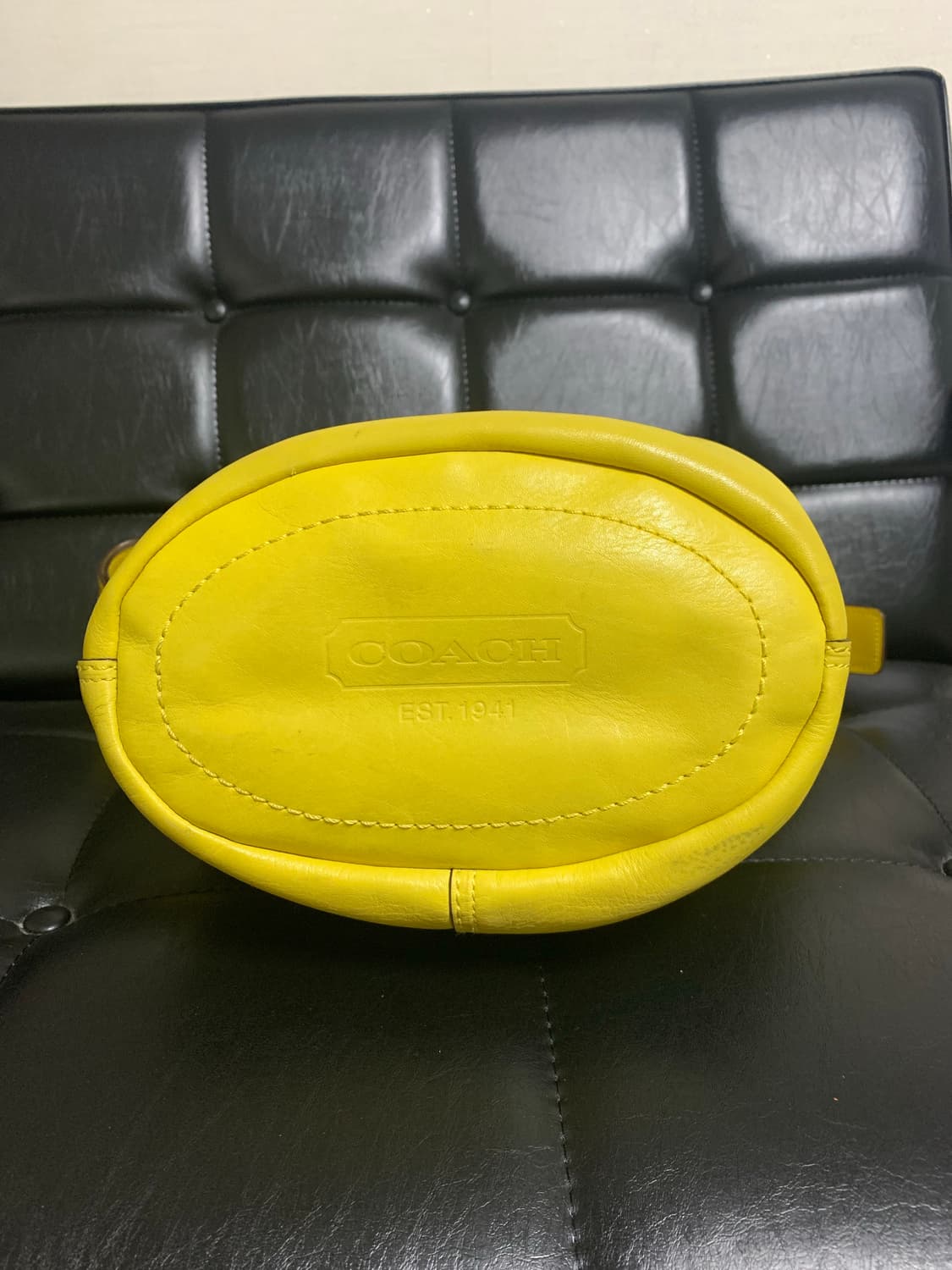 코치 블리커 버킷백 (Bleecker Bucket Bag 노랑) 상품이미지5