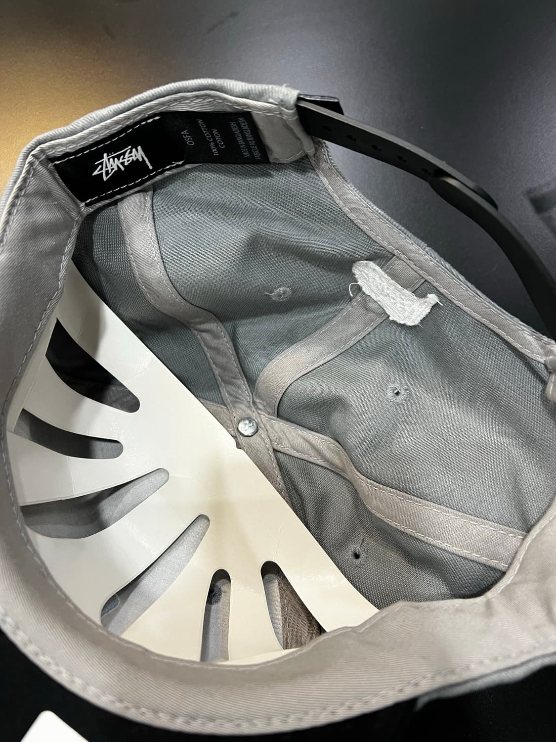 스투시 s 로고 투톤캡 빈티지 상품이미지3