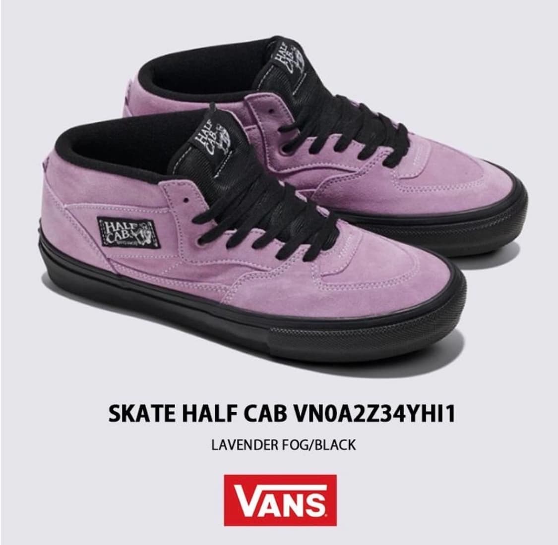 (270) 반스 X 위너스 스케이트 하프캡 라벤더 포그 블랙 상품이미지4