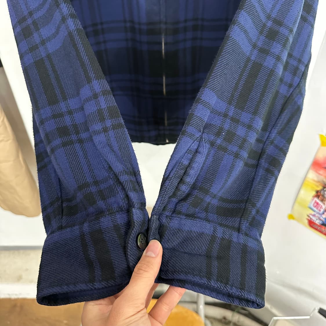 노아 헤비웨잍 플란넬 집업 셔츠 상품이미지5