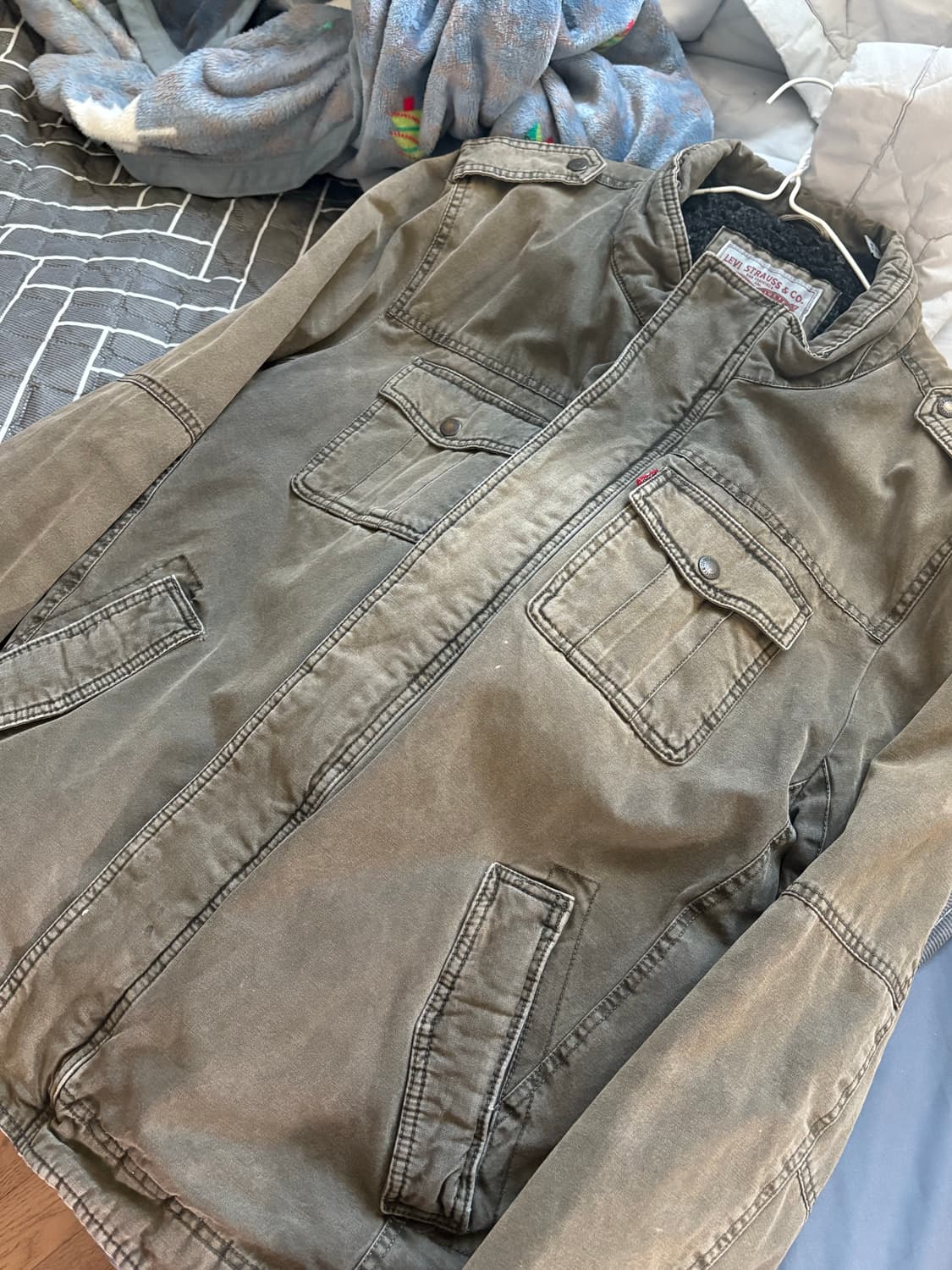 리바이스 빈티지 카키 자켓 상품이미지1