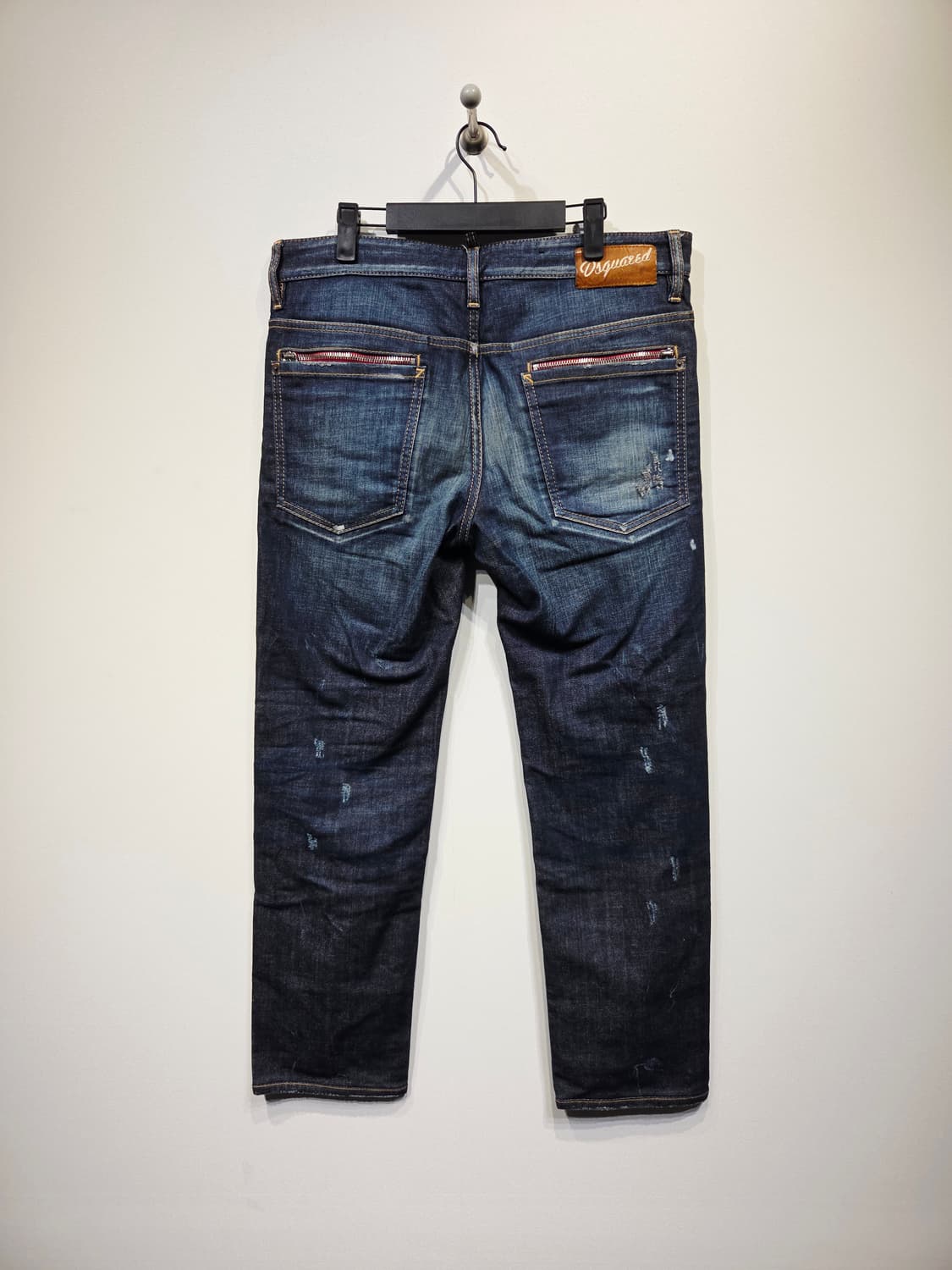 DSQUARED2 디스퀘어드2 딘진 백지퍼 데님 팬츠 상품이미지5