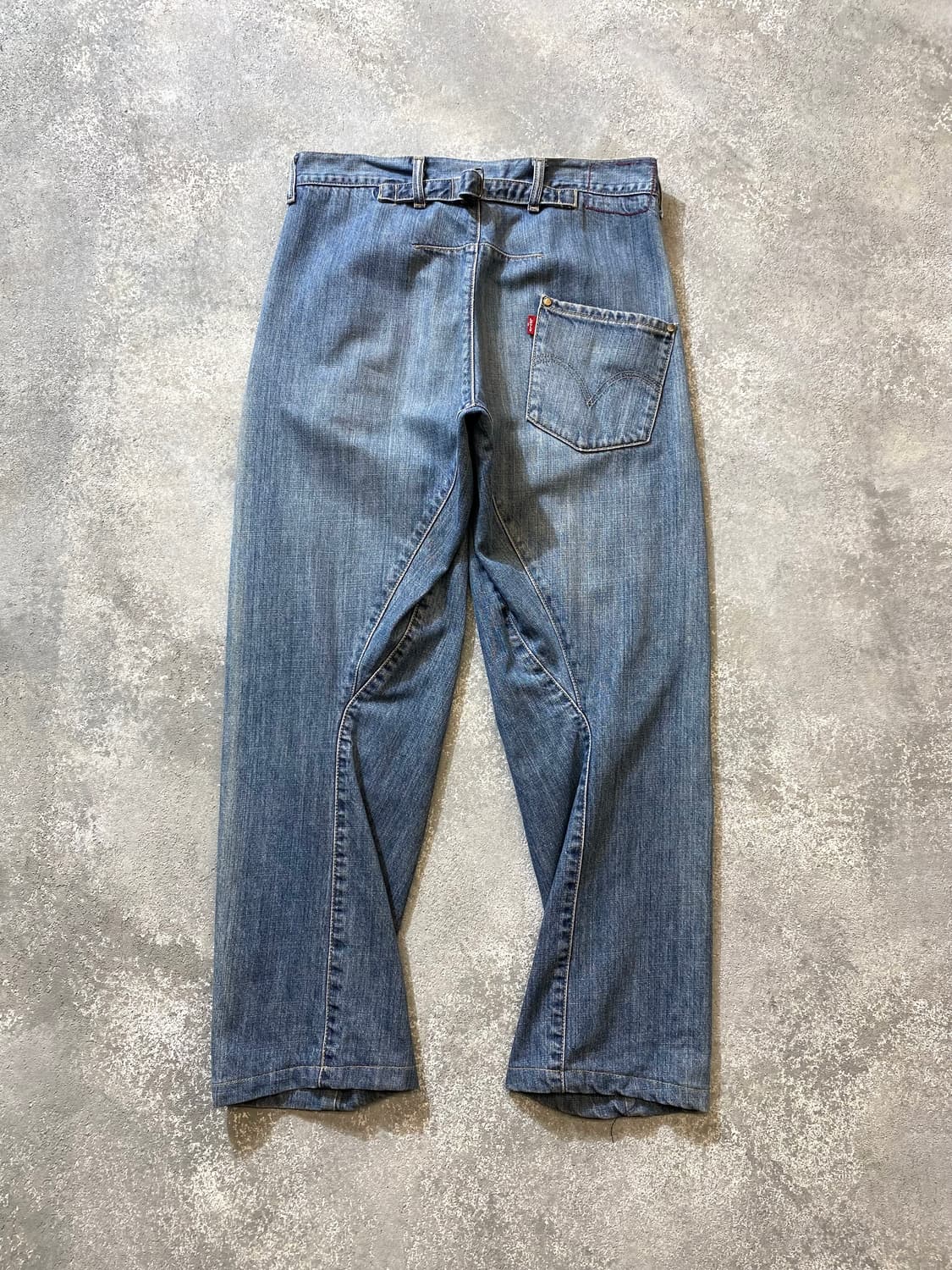 [30] 00s 리바이스 엔지니어드진 신치백 데님팬츠 상품이미지1