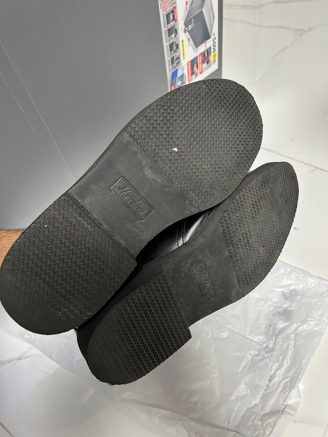 호킨스 HL90064 블랙 남성 구두 270mm 상품이미지3