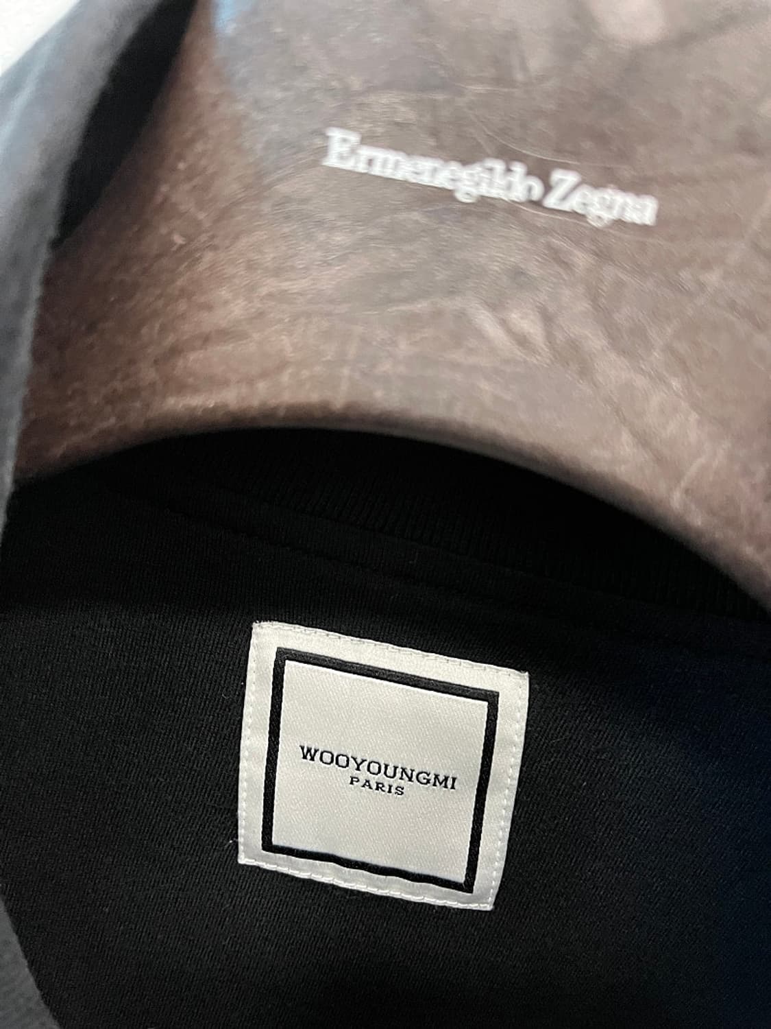 100) 우영미 로고 하프집업  상품이미지2