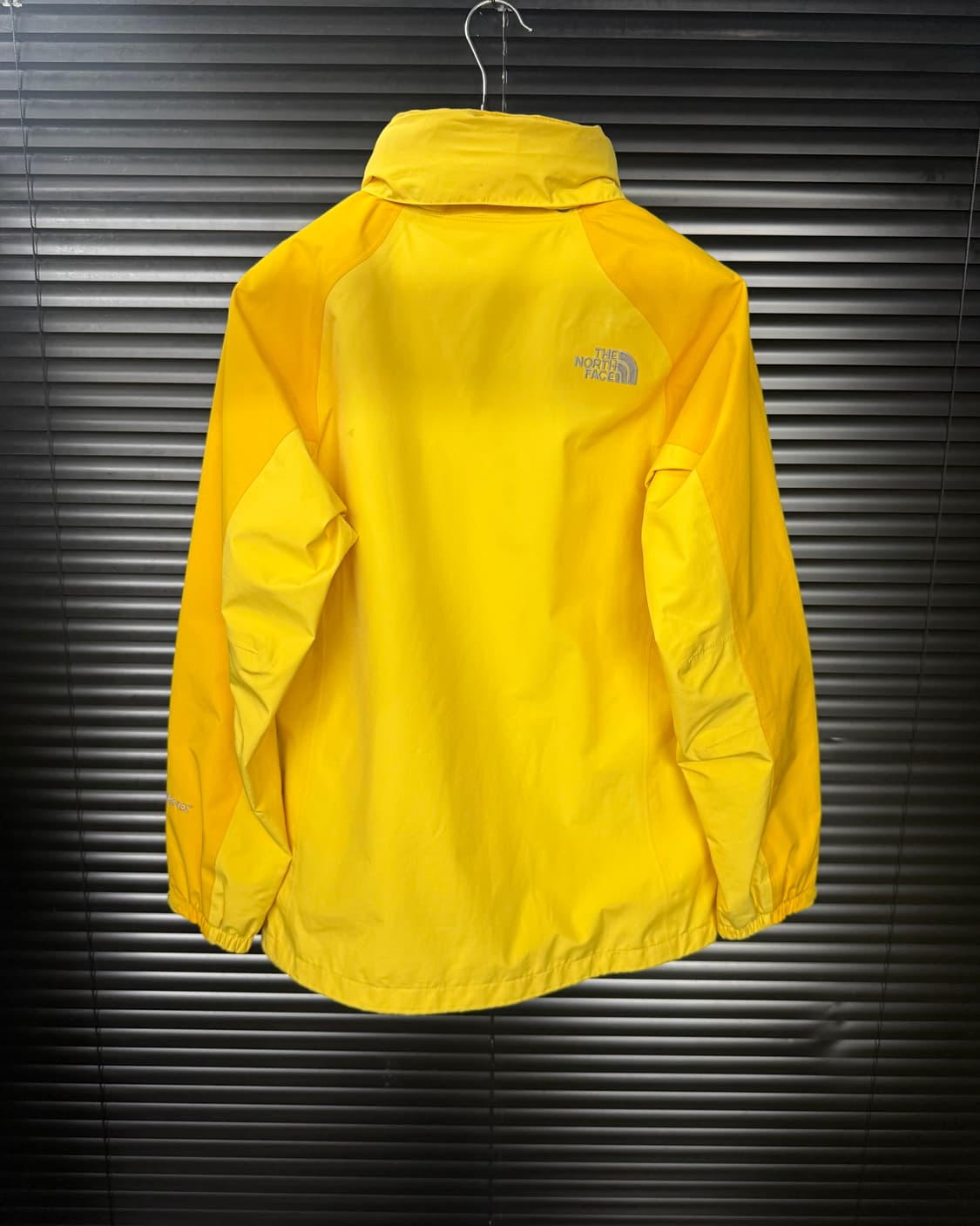 노스페이스 노랑색 옐로우 바람막이 집업 자켓 90 S 고프코어 정품 등산 상품이미지6