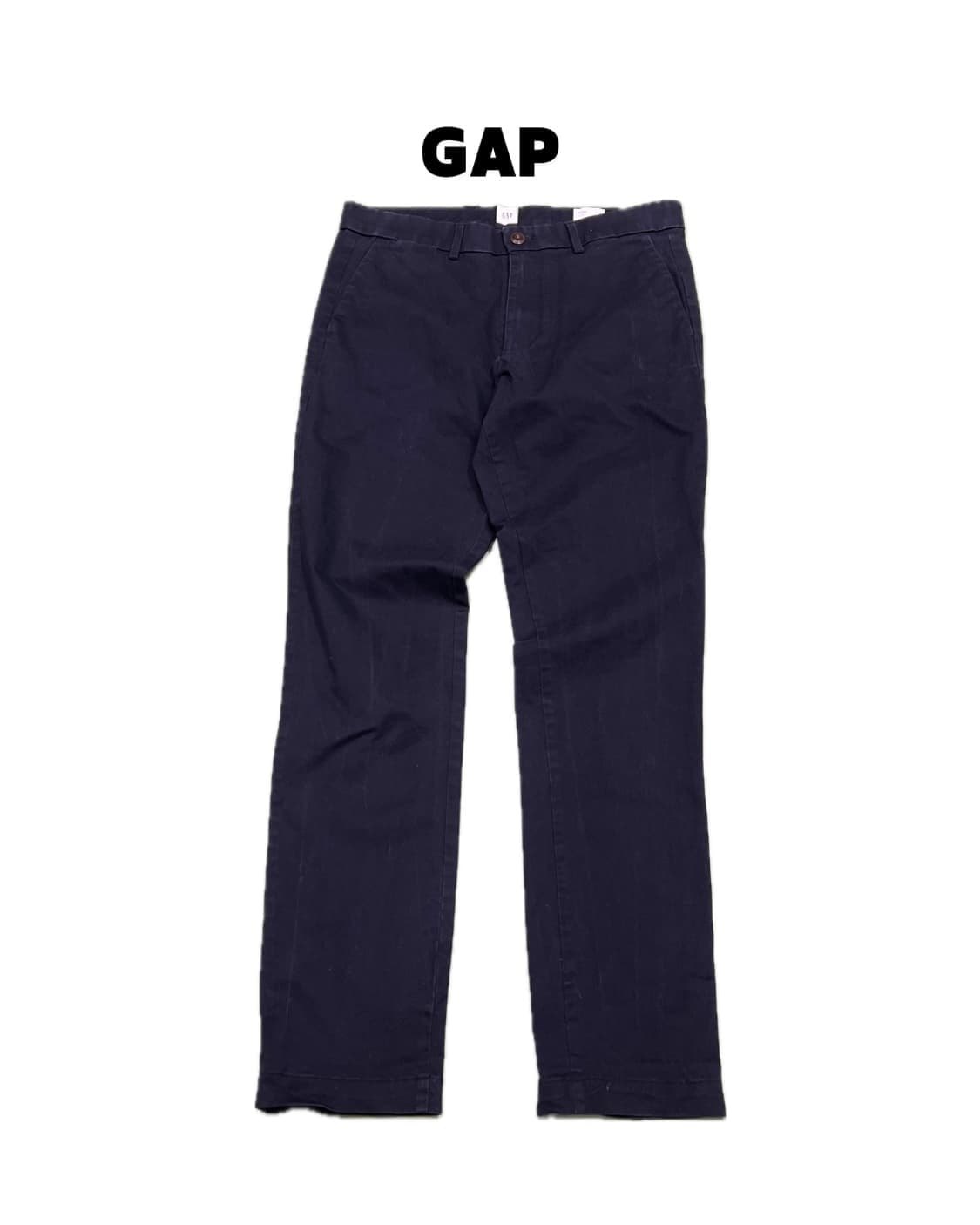 (30/32) GAP 슬림핏 치노팬츠 네이비 상품이미지1