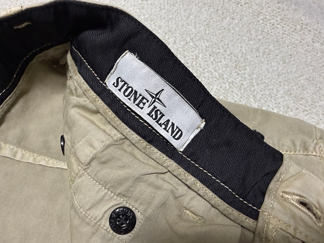 스톤 아일랜드 카고 바지 남성용 32인치 상품이미지7
