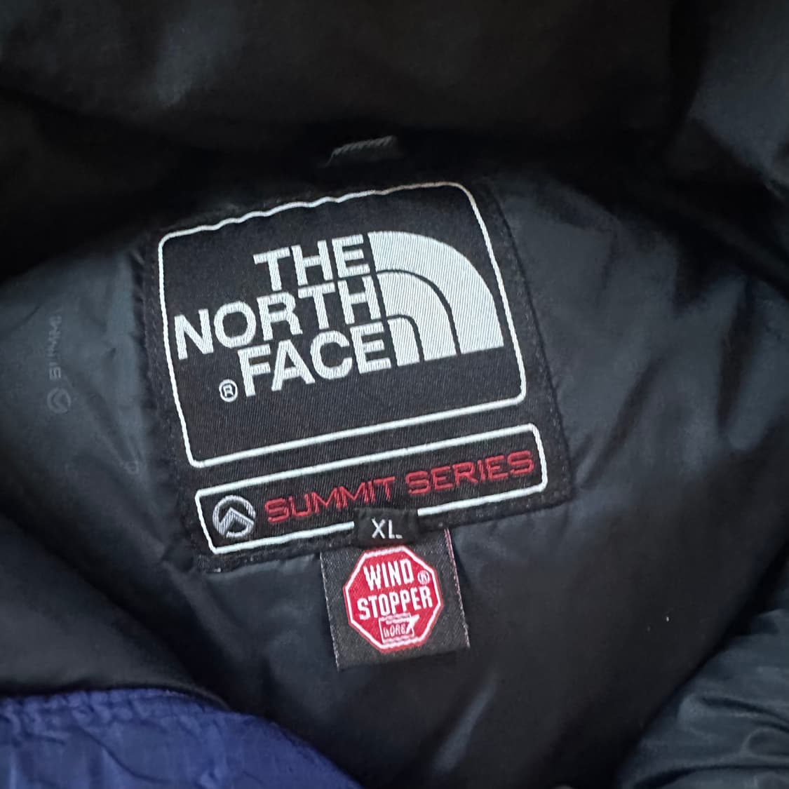 노스페이스 눕시 블루 패딩 상품이미지4