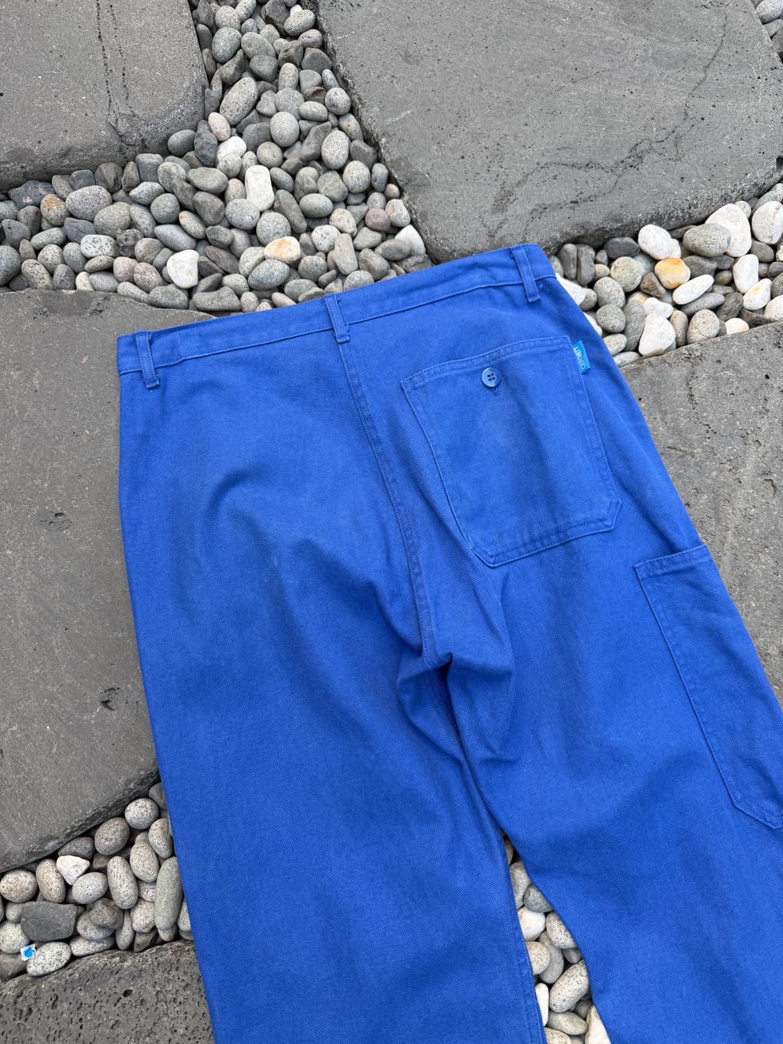 OLD VINTAGE WASHED BLUE FRENCH 프렌치워크팬츠 상품이미지10
