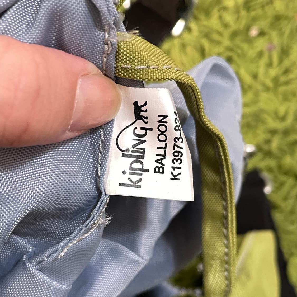 키플링 숄더백 연두색 상품이미지6