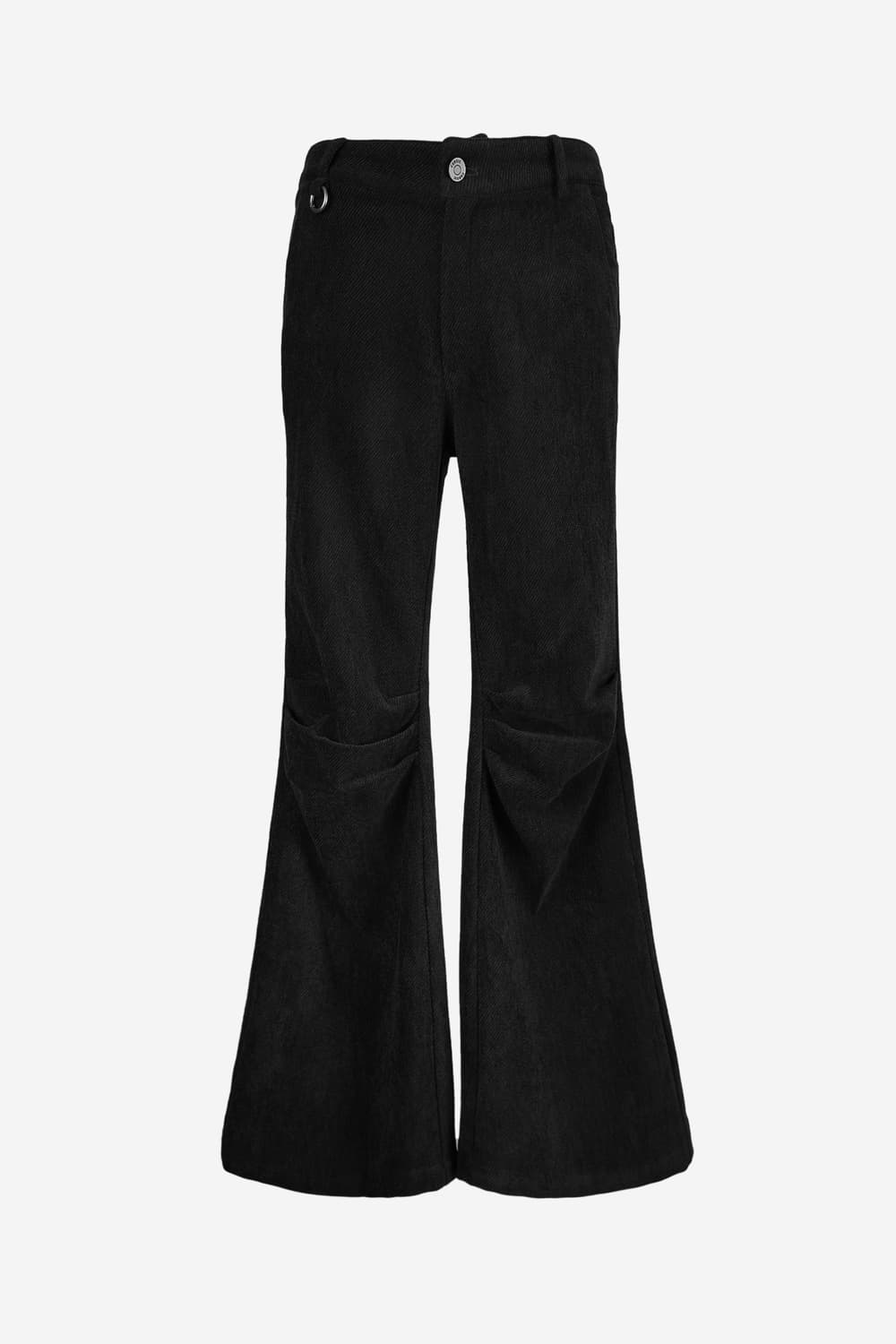 [1] 세릭 핀턱 부츠컷 팬츠 블랙  상품이미지4