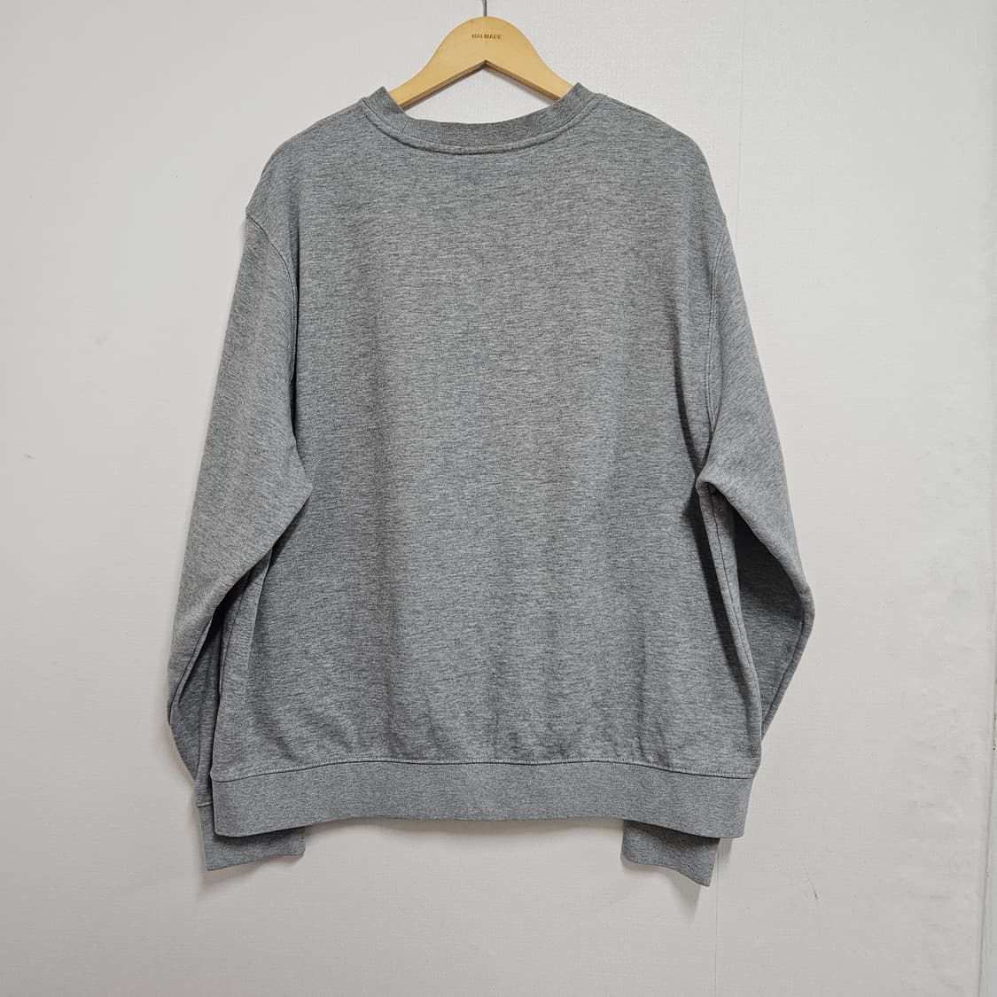 나이키 오버핏 기모 맨투맨 그레이 XL 105-110 상품이미지3