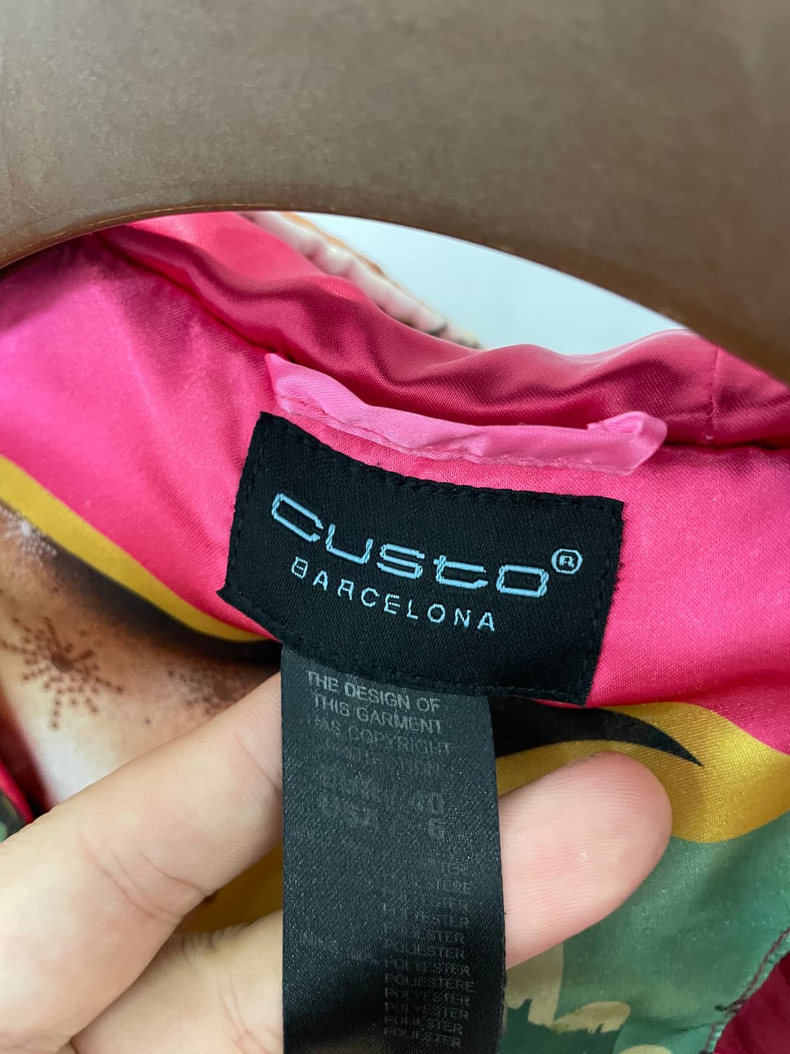 (40) Custo 쿠스토 바로셀로나 아이코닉 패턴 후드 점퍼 상품이미지8