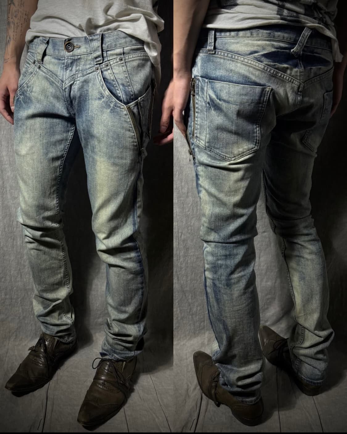 PPFM Zip denim pants 상품이미지1