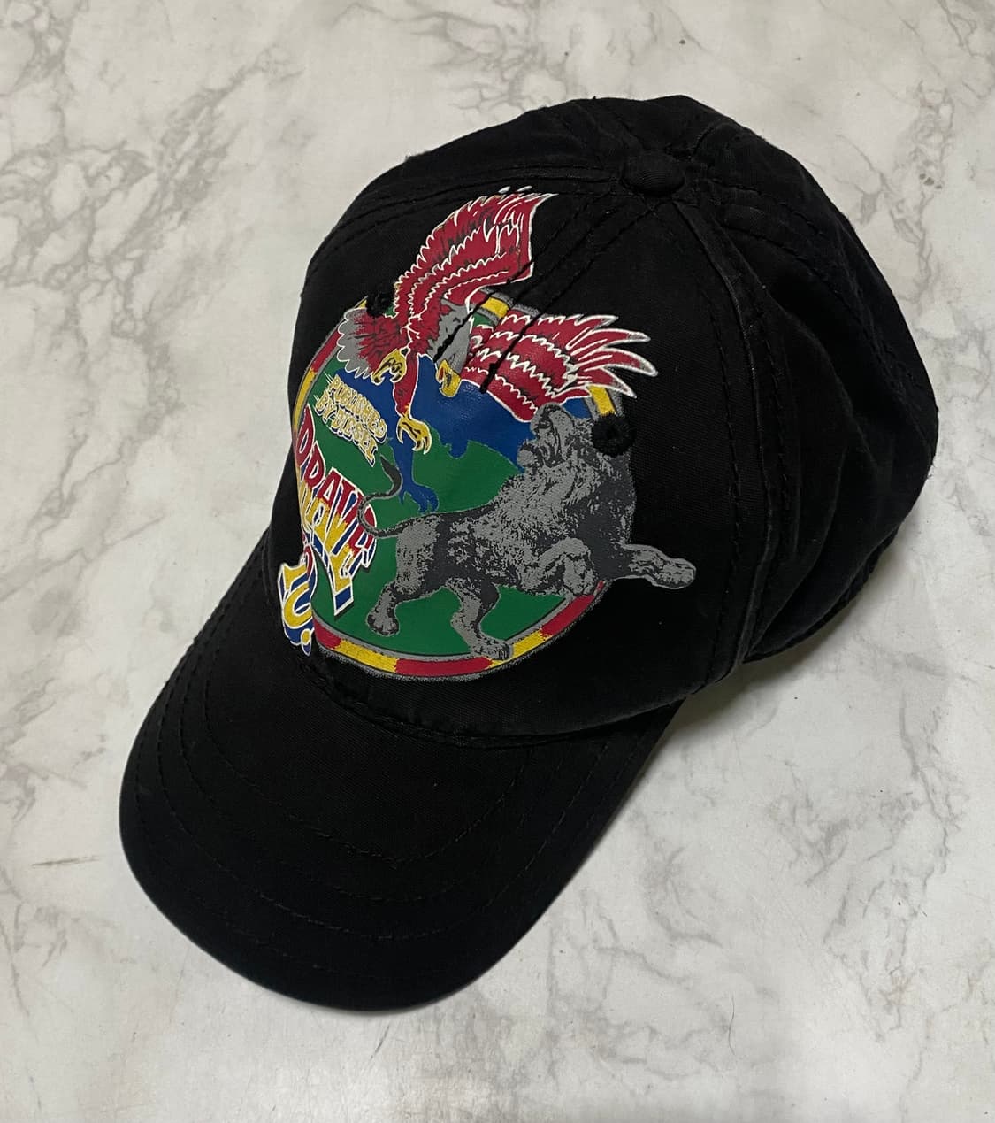 디젤 프린팅 빈티지 볼캡 프리사이즈 상품이미지1