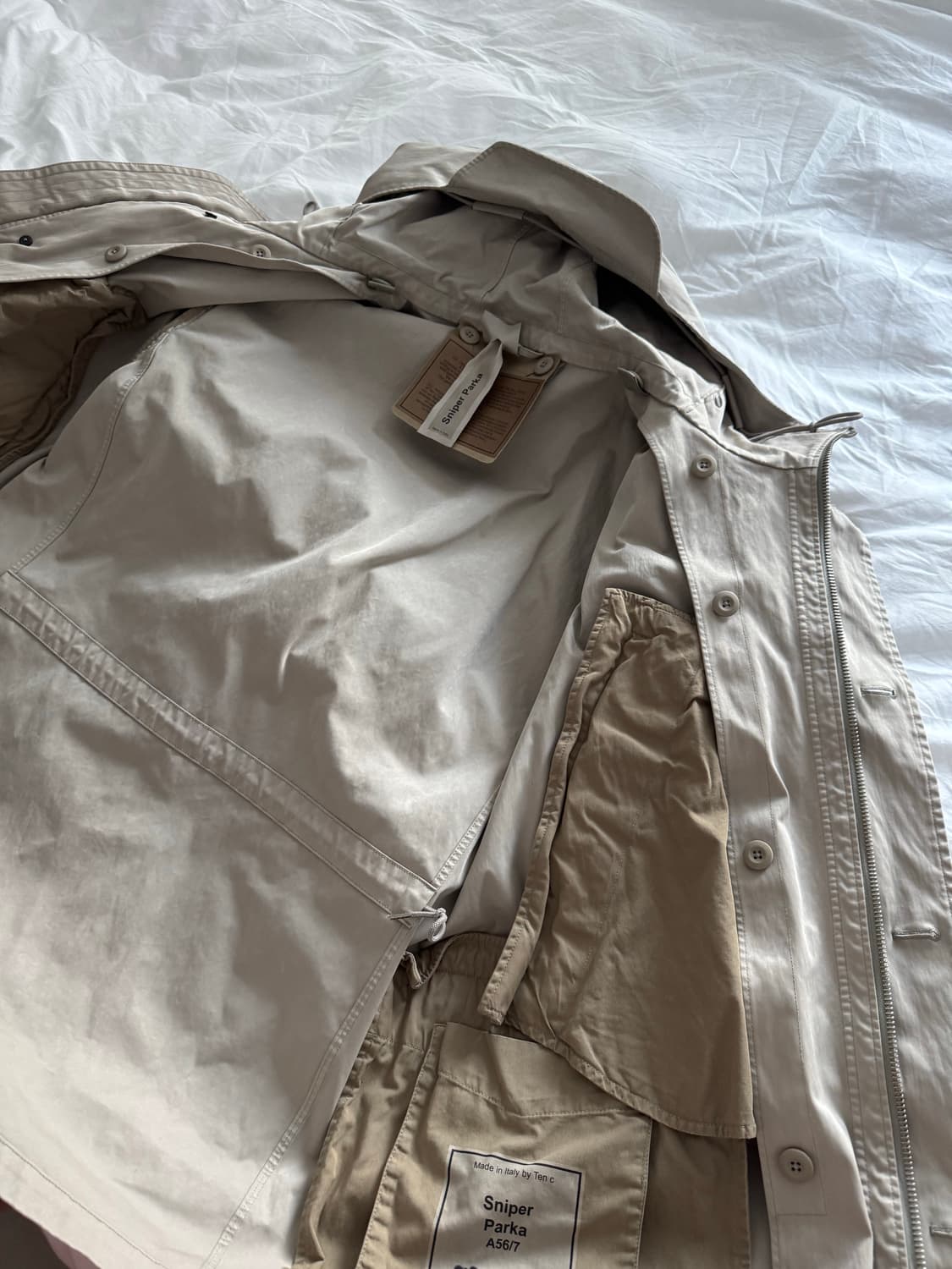 TenC 텐씨 OJJ 스나이퍼 파카 54(105-110) 상품이미지8