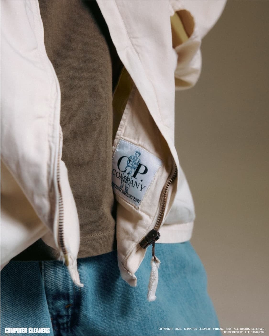 94SS CP컴퍼니 아카이브 숏 파카 자켓 상품이미지4