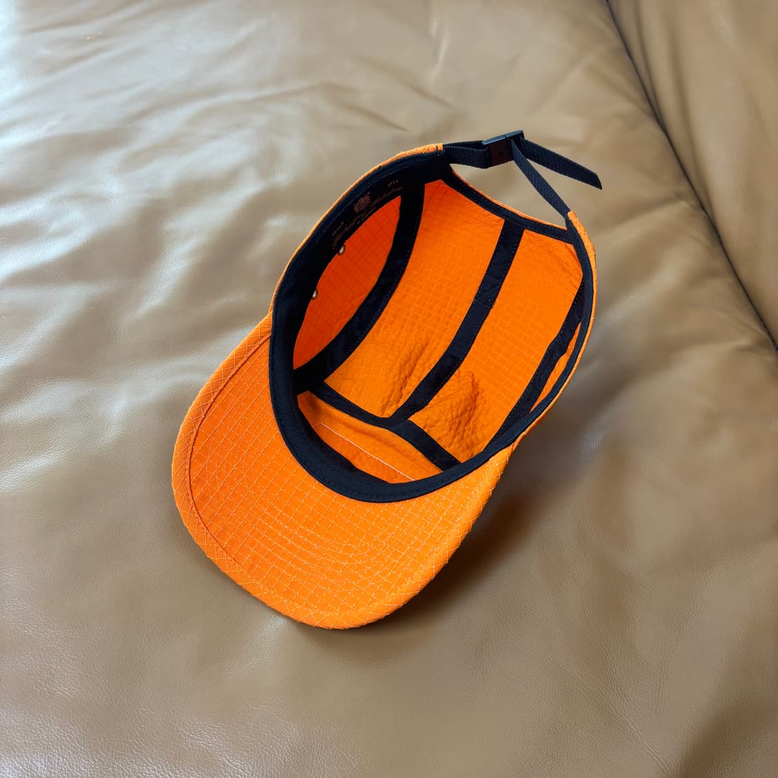 Supreme 슈프림 오렌지 캠프캡 모자 (Ripstop Orange) 상품이미지6