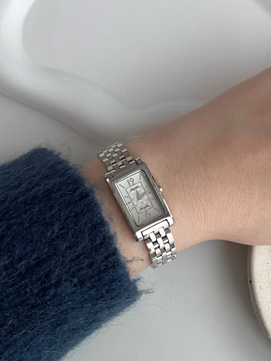 Seiko 세이코 exceline 엑셀린 스퀘어 쿼츠 상품이미지9