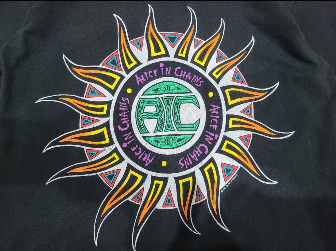 1992 앨리스인체인스 빈티지티셔츠 상품이미지2