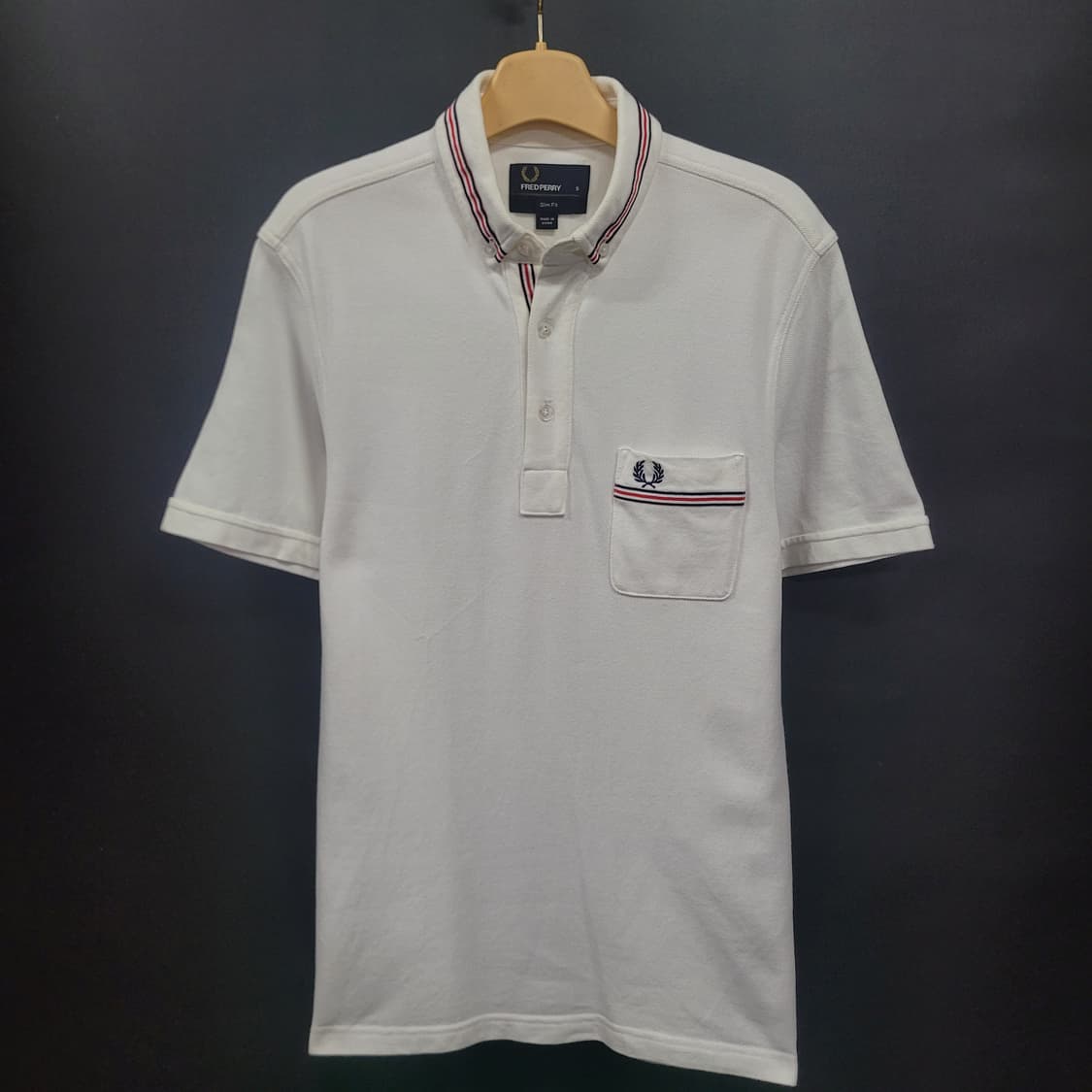 Fred Perry 프레드페리 자수로고 포켓 셔츠  상품이미지8
