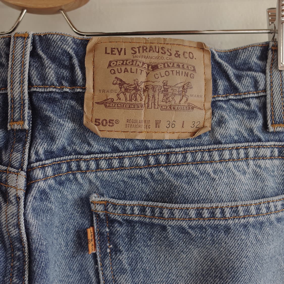 90's Levi's 505 Denim Pants 상품이미지7