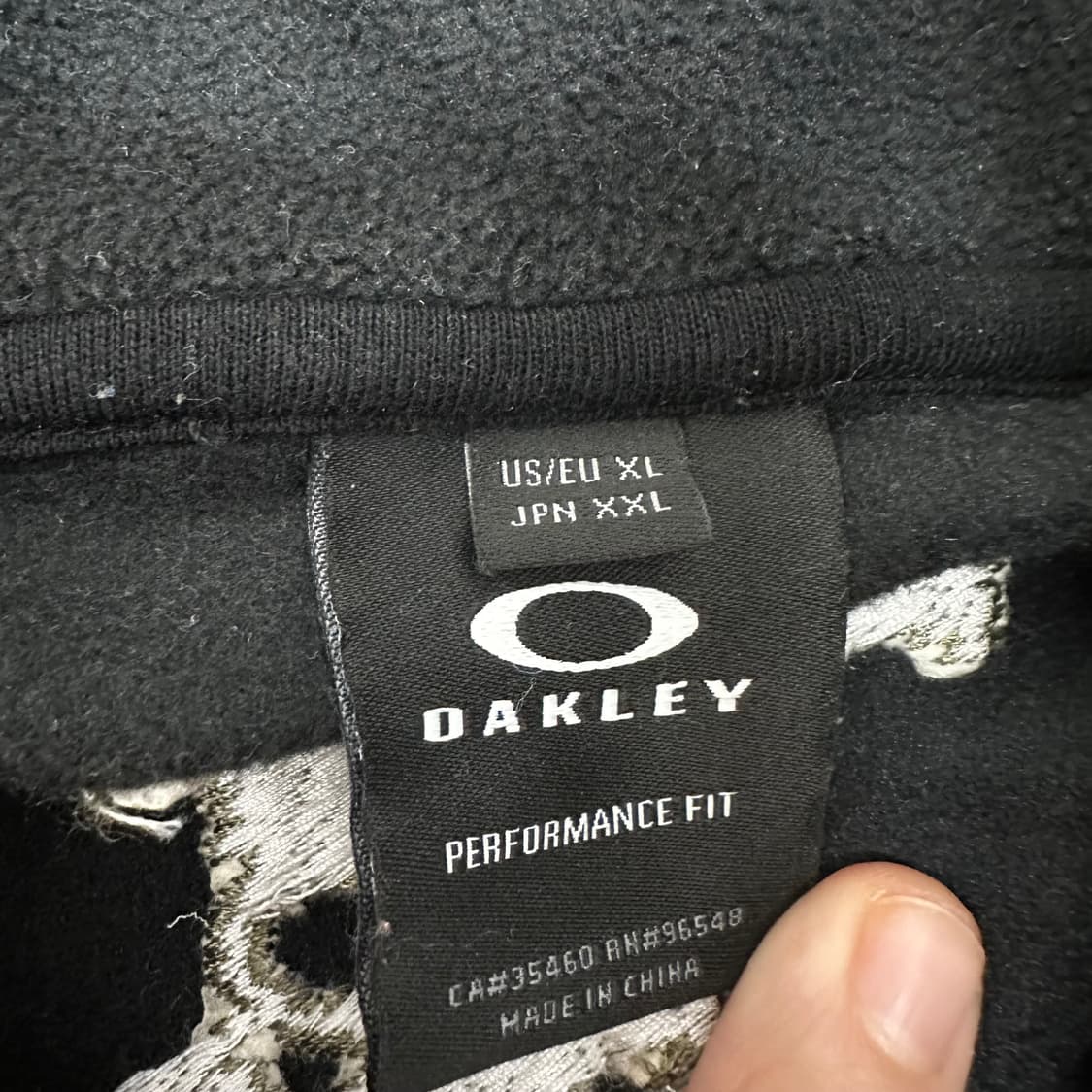 OAKLEY 오클리 해골 반집업 후드티 2XL 상품이미지4