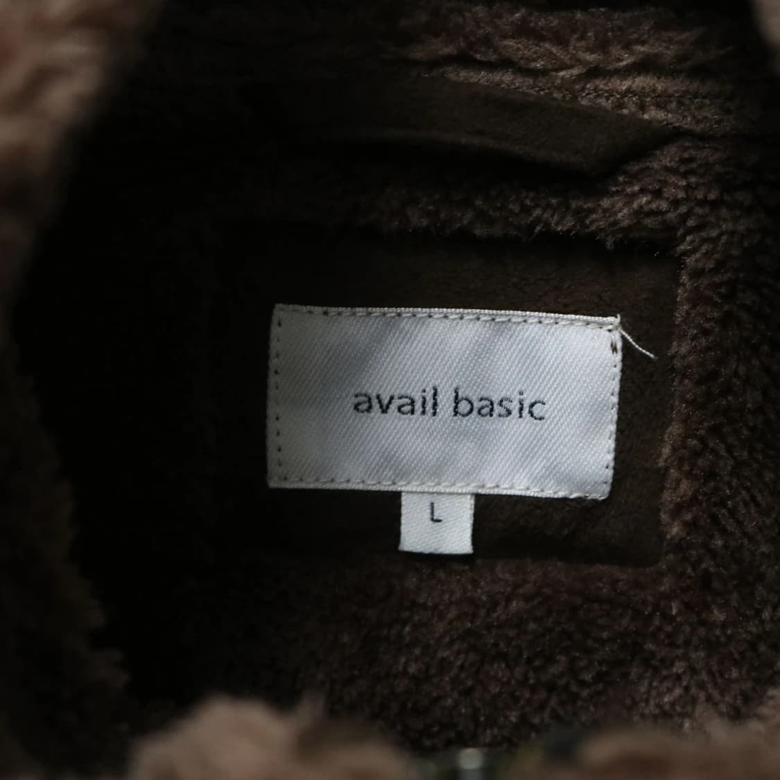 AVAIL BASIC 터틀넥 무스탕 자켓 63626 상품이미지7