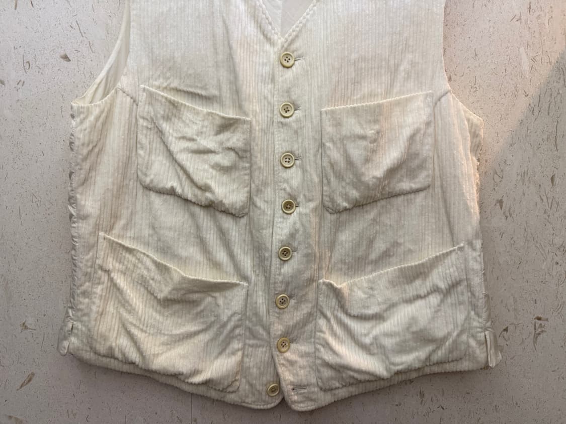 yohji yamamoto pour homme cupro vest 상품이미지3