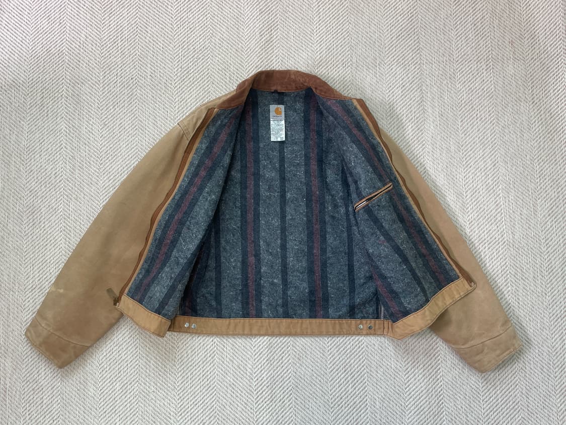 칼하트 J01 BRN usa 디트로이트 자켓 J04129 상품이미지6