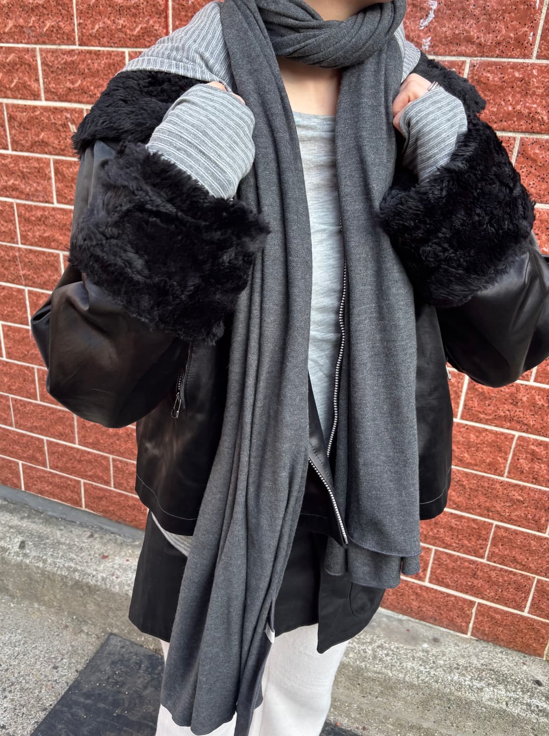 앤클라인 퍼트리밍자켓 상품이미지3