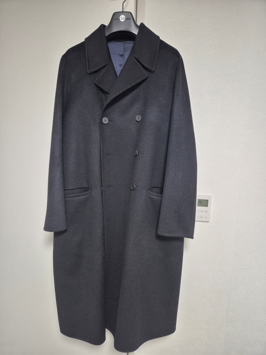 마마가리 봉코트 다크네이비 50사이즈 판매히ㅢ요 상품이미지1