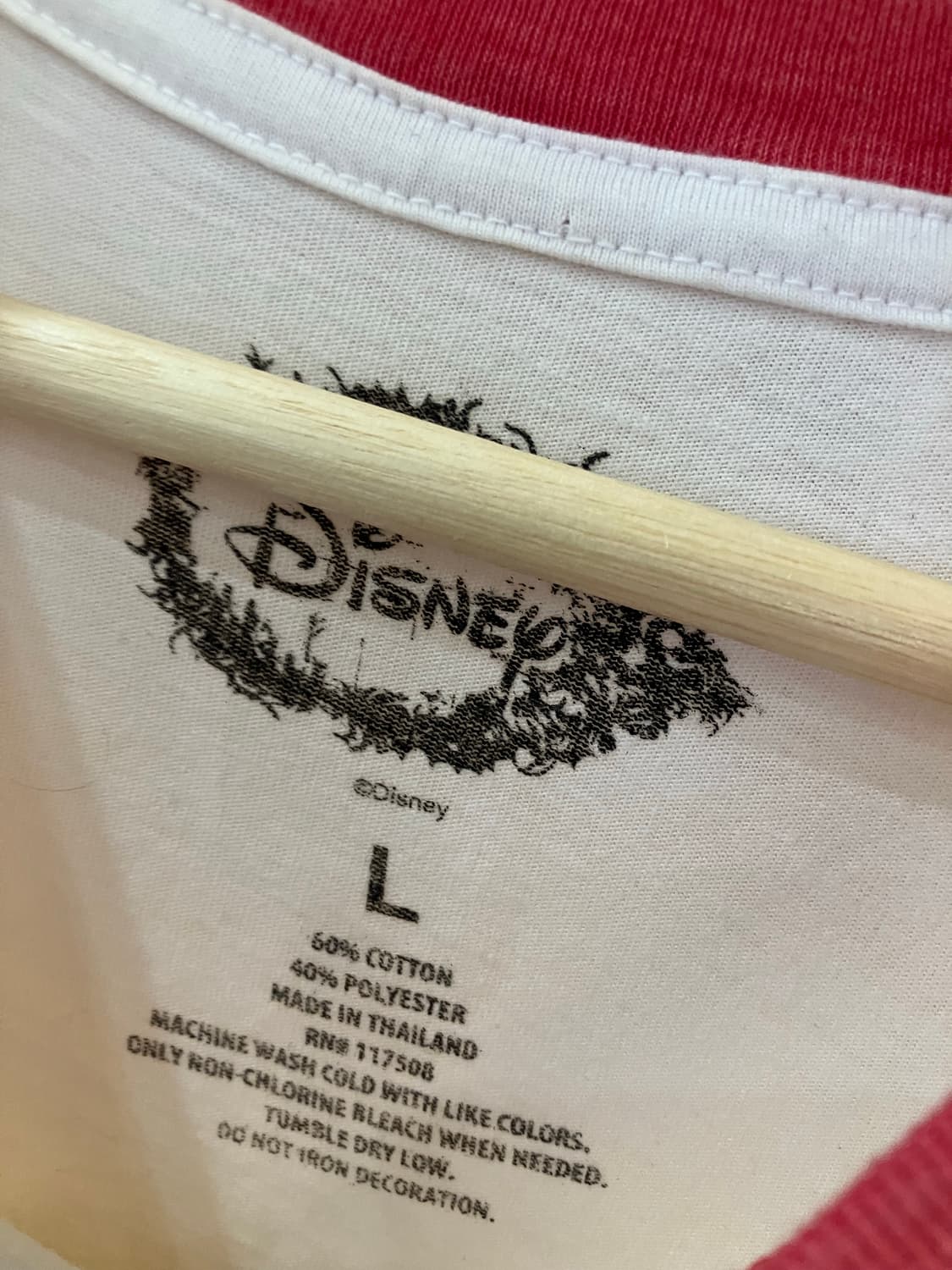 디즈니 미키 배색 반팔  상품이미지5