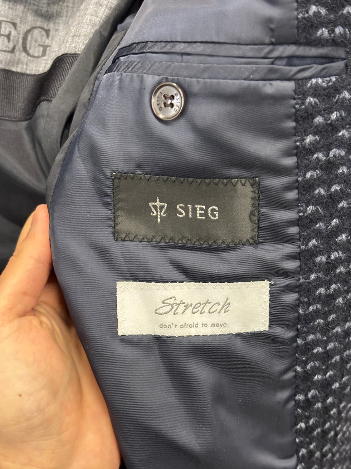 지이크 이태리 포르텍스 남성 자켓 100 사이즈 상품이미지9