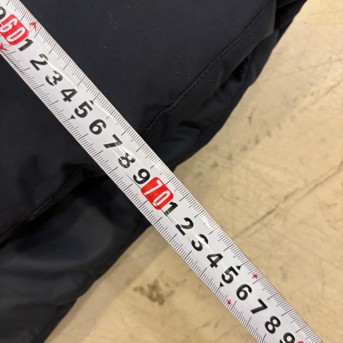 리복 네이비 스몰로고 패딩 상품이미지4