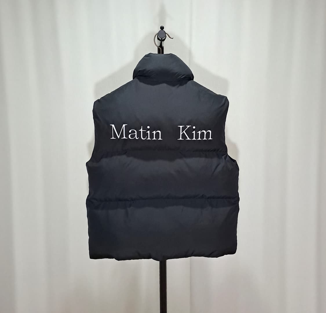 (택포) 마뗑킴 포켓 블랙 패딩조끼 S B537 상품이미지1