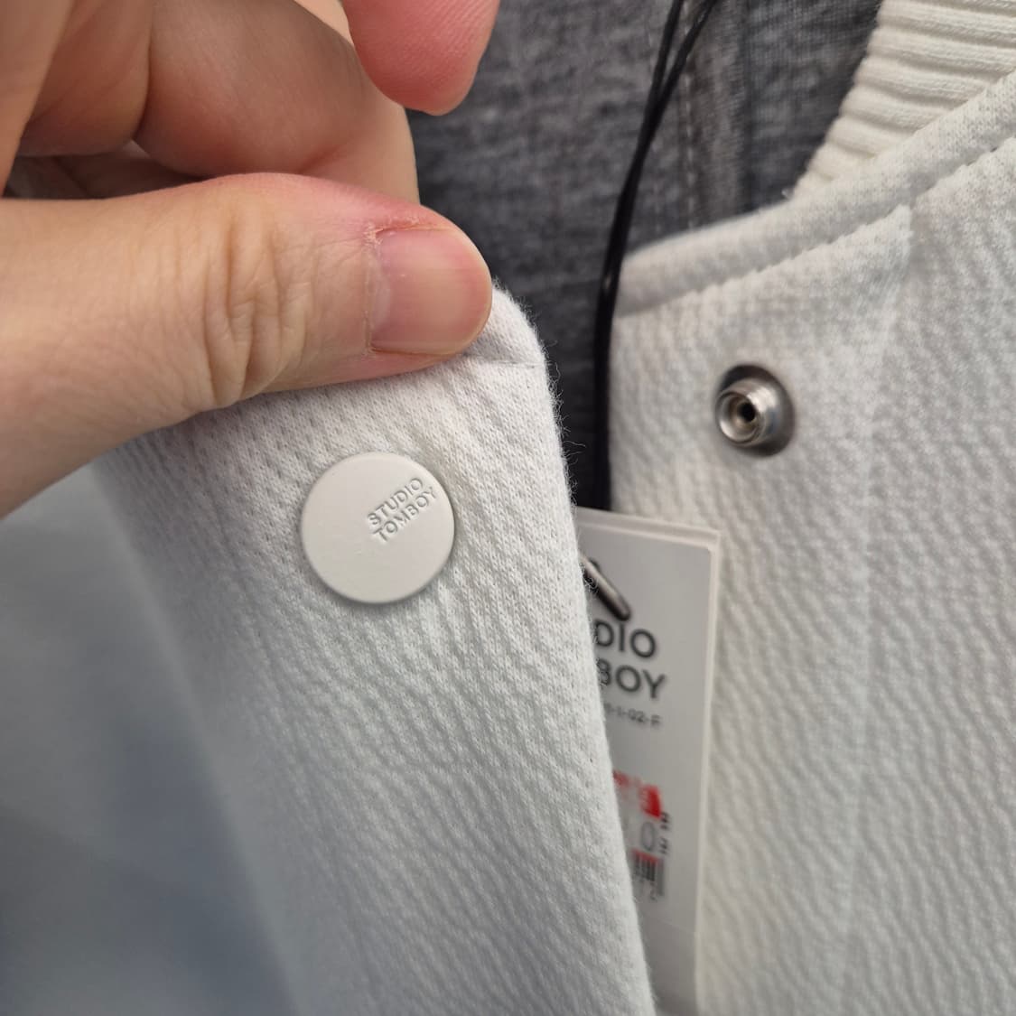 스튜디오 톰보이 블루종 스타일 롱 코트 자켓 F 상품이미지6