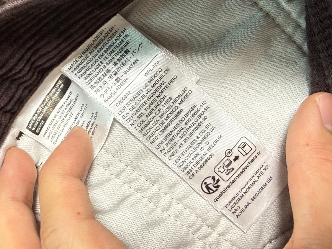 리바이스 코듀로이 카펜터 팬츠 상품이미지3