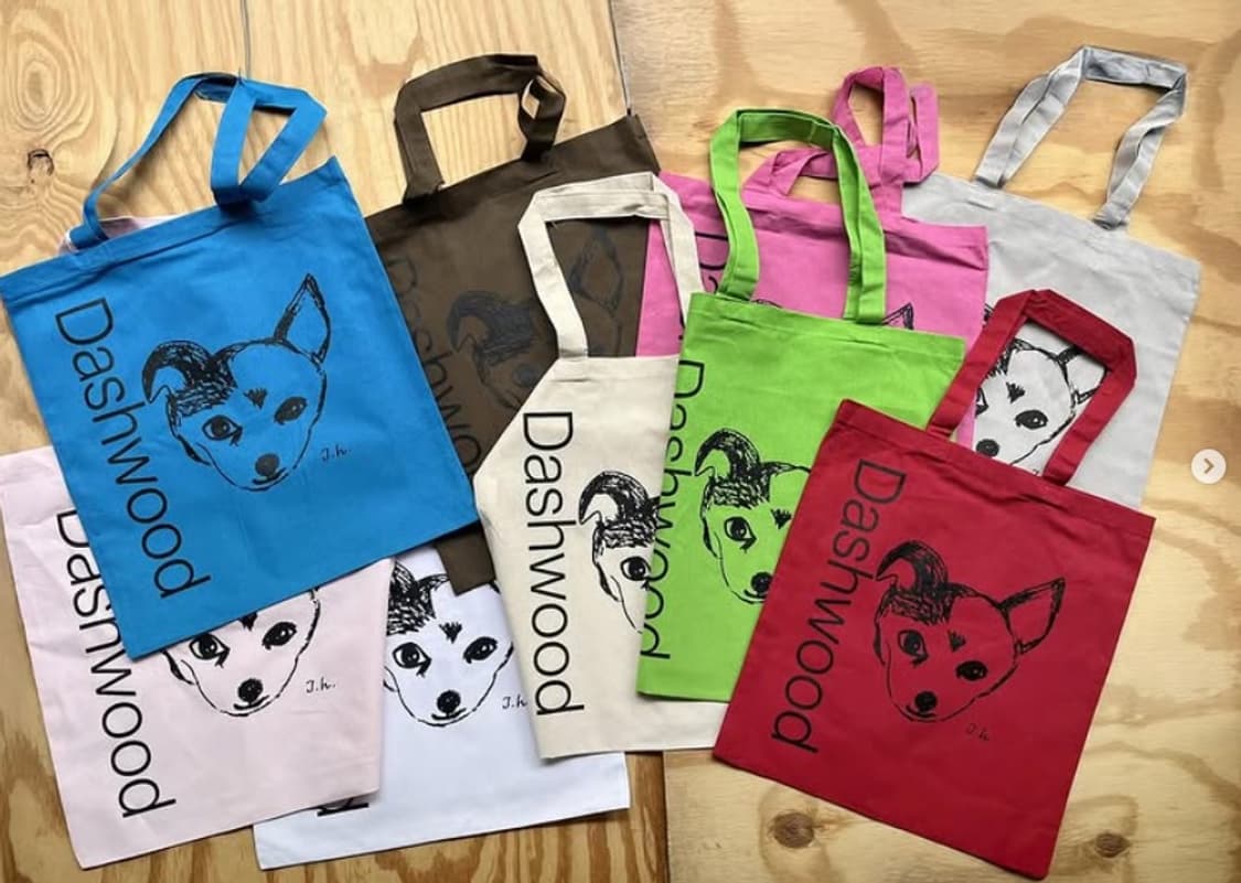 dashwoodboooks 에코백 그린 컬러 상품이미지2